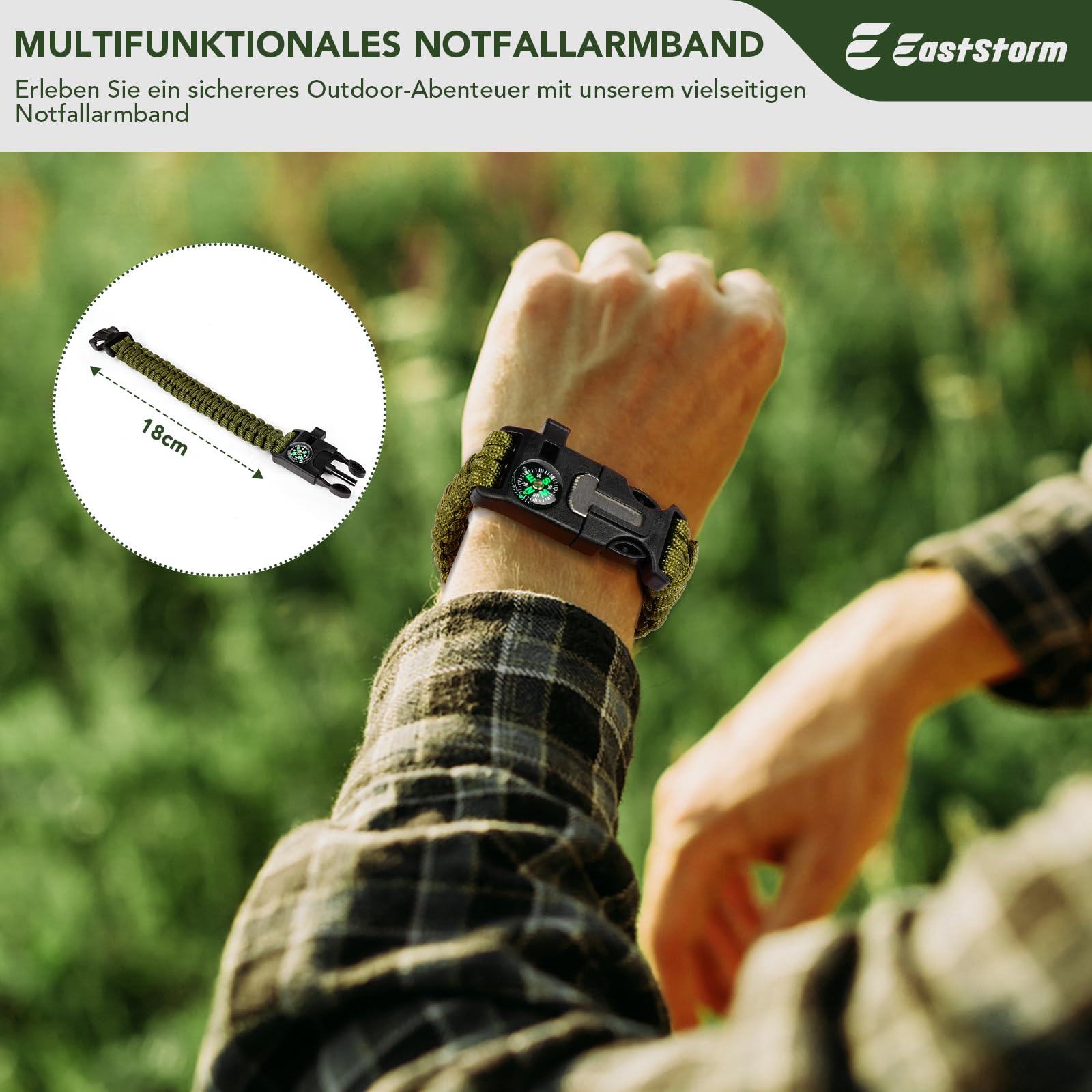 E EASTSTORM Camping Küchenhelfer Set mit Wasserdichter Tasche – Kompaktes und Leichtes Kochgeschirr für Camping, Outdoor, Wandern und Bergsteigen – Ideales Set für Rucksäcke
