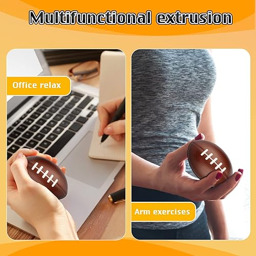 Miniatura 5 de Pelotas de fútbol de espuma para el estrés, juguetes pequeños, decoraciones de fiesta de fútbol, fútbol pequeño, espuma deportiva, fútbol para