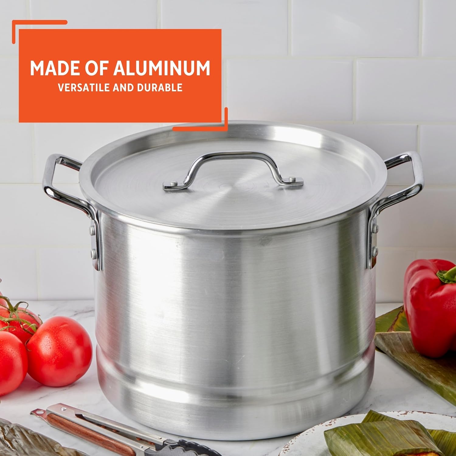 IMUSA 24qt Aluminum Steamer