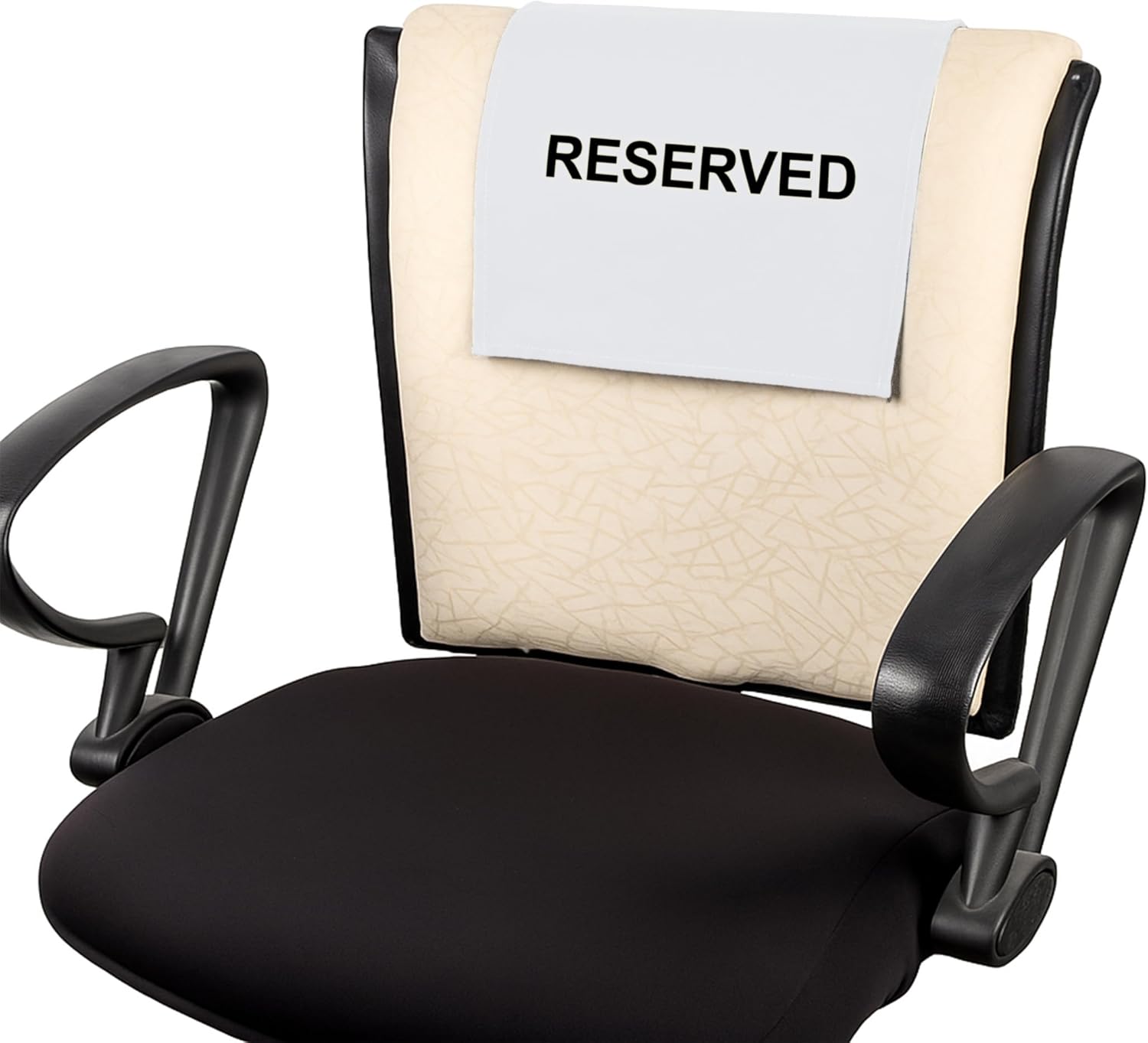 Aspire 12 Pcs Recliner Reserved Signs, Reserved Chair Cover, Headrest Cover Reserved Seating Signs for Church, Cinema, Theatre