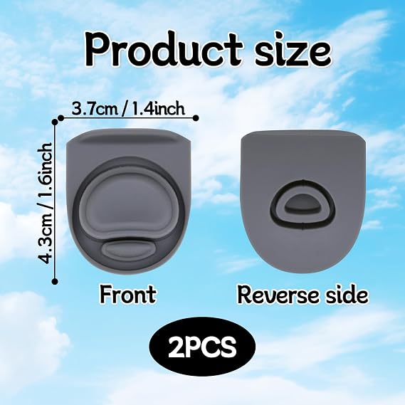 2pcs Replacement Rubber Stopper Seal Compatible with Owala FreeSip 24oz 32oz,Water Bottle Lid Insert Cap Silicone Seal Parts for Owala 16/19/24/32/40oz Spout Gasket Mouthpiece Accessories PE1
