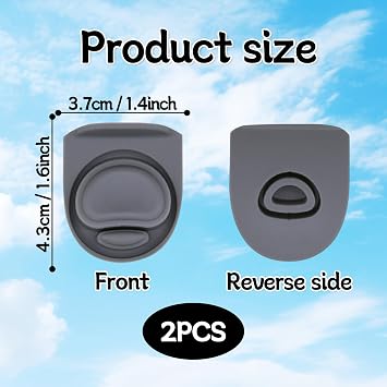 2pcs Replacement Rubber Stopper Seal Compatible with Owala FreeSip 24oz 32oz,Water Bottle Lid Insert Cap Silicone Seal Parts for Owala 16/19/24/32/40oz Spout Gasket Mouthpiece Accessories PE1