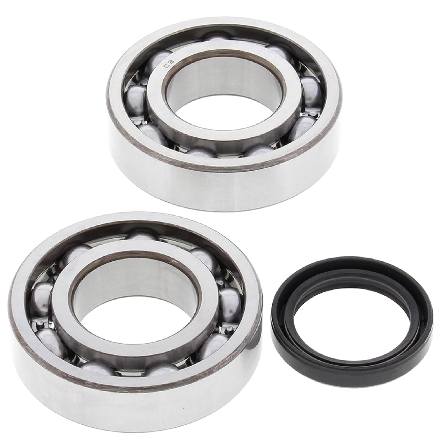 All Balls Crank Shaft Bearing Kit for Kawasaki Kx250F 04-17, Suzuki Rmz250 04-06, 24-1081