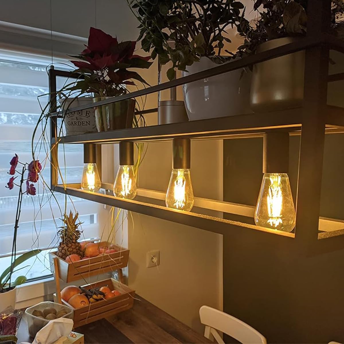 Vintage LED izzó teljes nézet