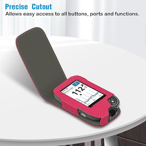 Vista 23 de Funda protectora de piel sintética para Freestyle Libre 3 2 / Libre Reader, ligera, a prueba de golpes, funda de transporte para diabéticos con clip