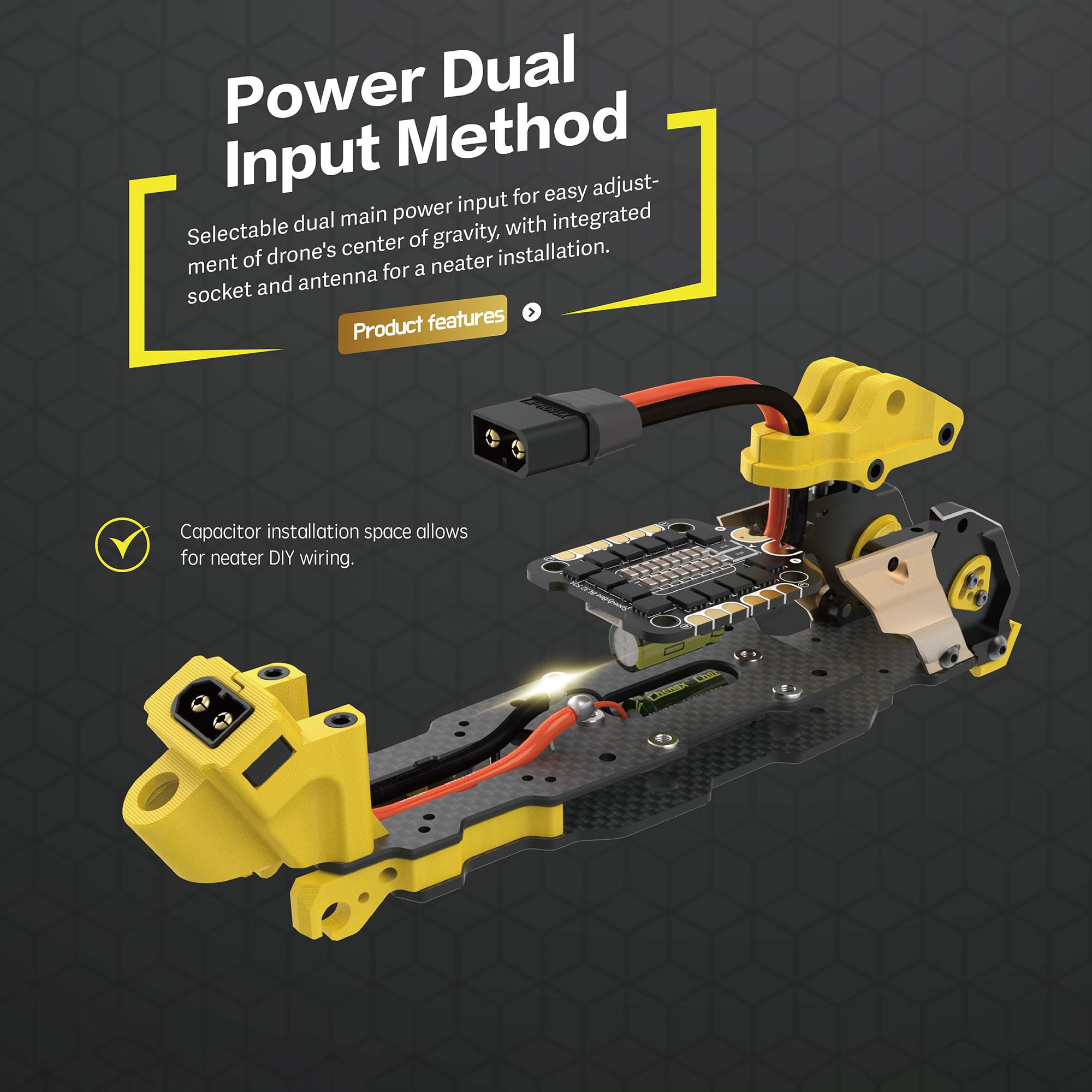 Amazon.com: SpeedyBee Mario 5 DC Advanced Version FPV Drone Frame