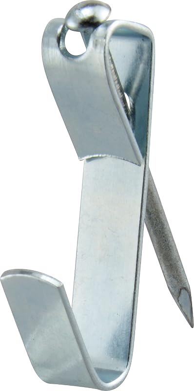 Hillman Zinc Conventional Picture Hangers with Nails 20lb Capacity 8 Pack 121020