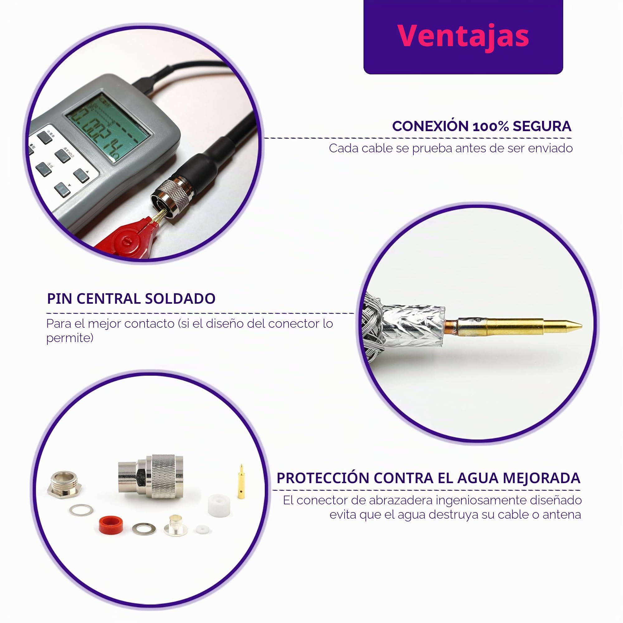10m PL259 a PL259 UHF Cable coaxial CB — RG213 Extensión coaxial UHF macho a macho de 50 ohmios — para HAM, Radio CB, Antena, Medidor SWR, onda corta RF