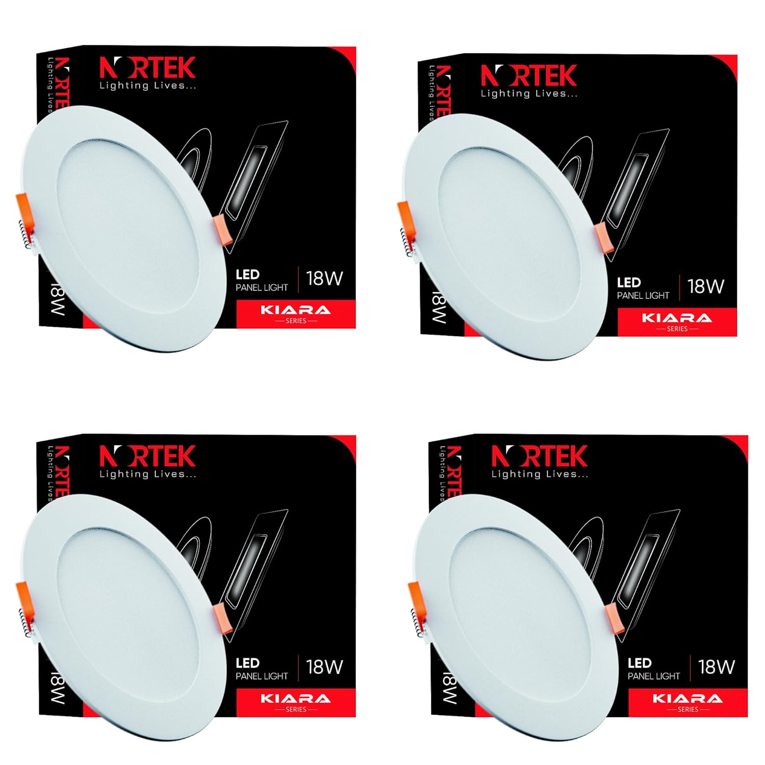 Buy Nortek Kiara 18 Watt Round Natural White Led Panel Ceiling Light