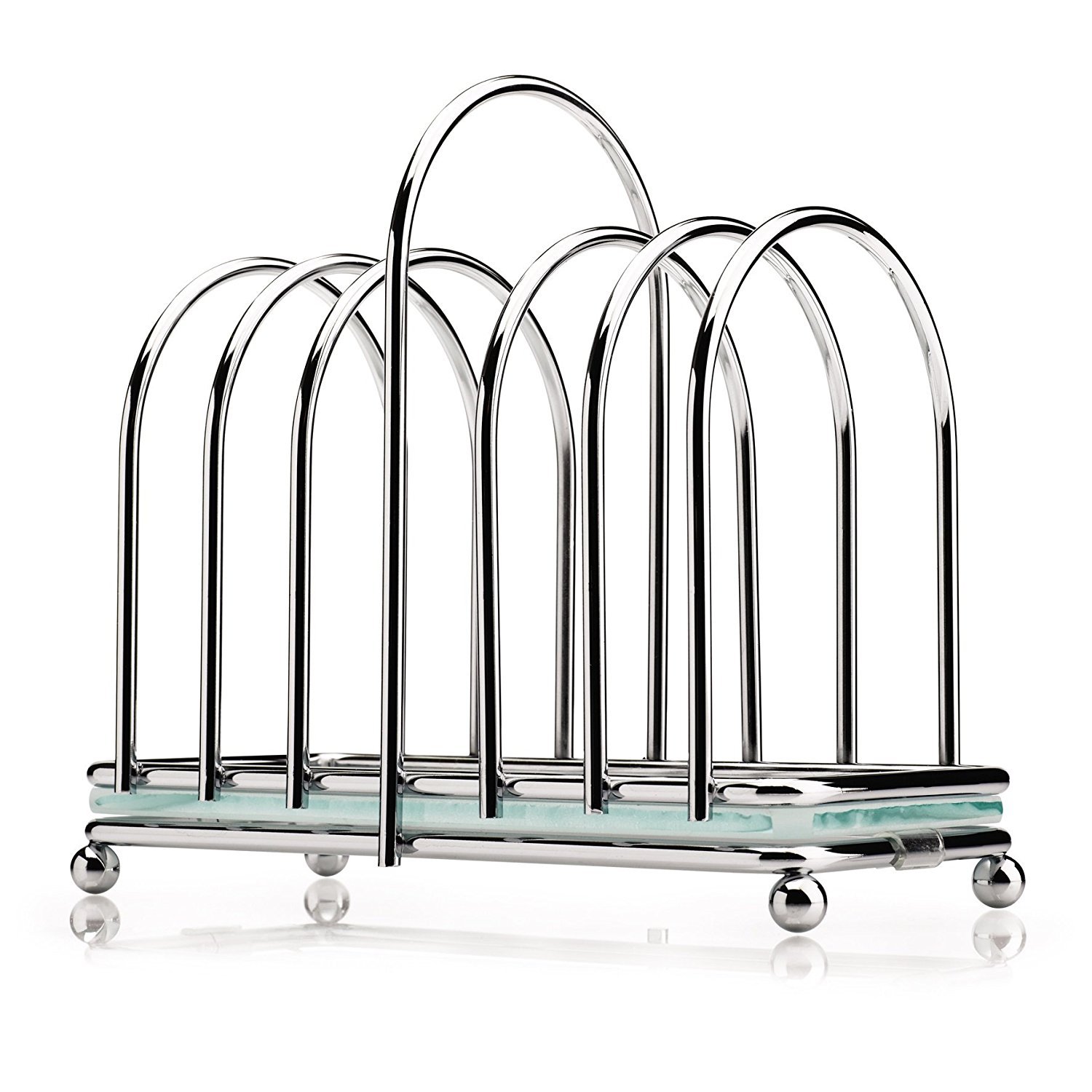 Amazon.com: CKS Kilo Chrome Victorian 6 Slice Slot Breakfast Toast