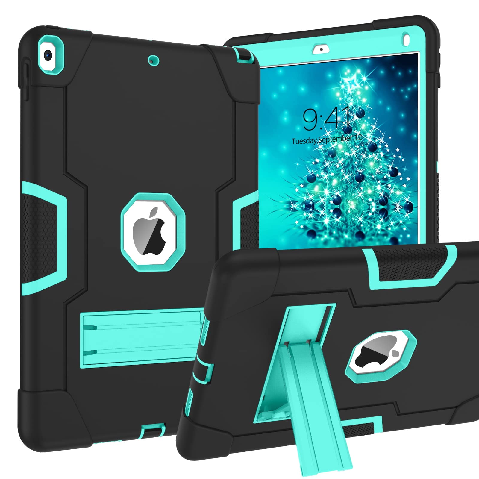 BENTOBEN for iPad Air 3rd Generation Case, iPad Pro 10.5" 2017 Case, 3 Layers Heavy Duty Rugged Shockproof Kickstand Protective Tablet Cover for iPad
