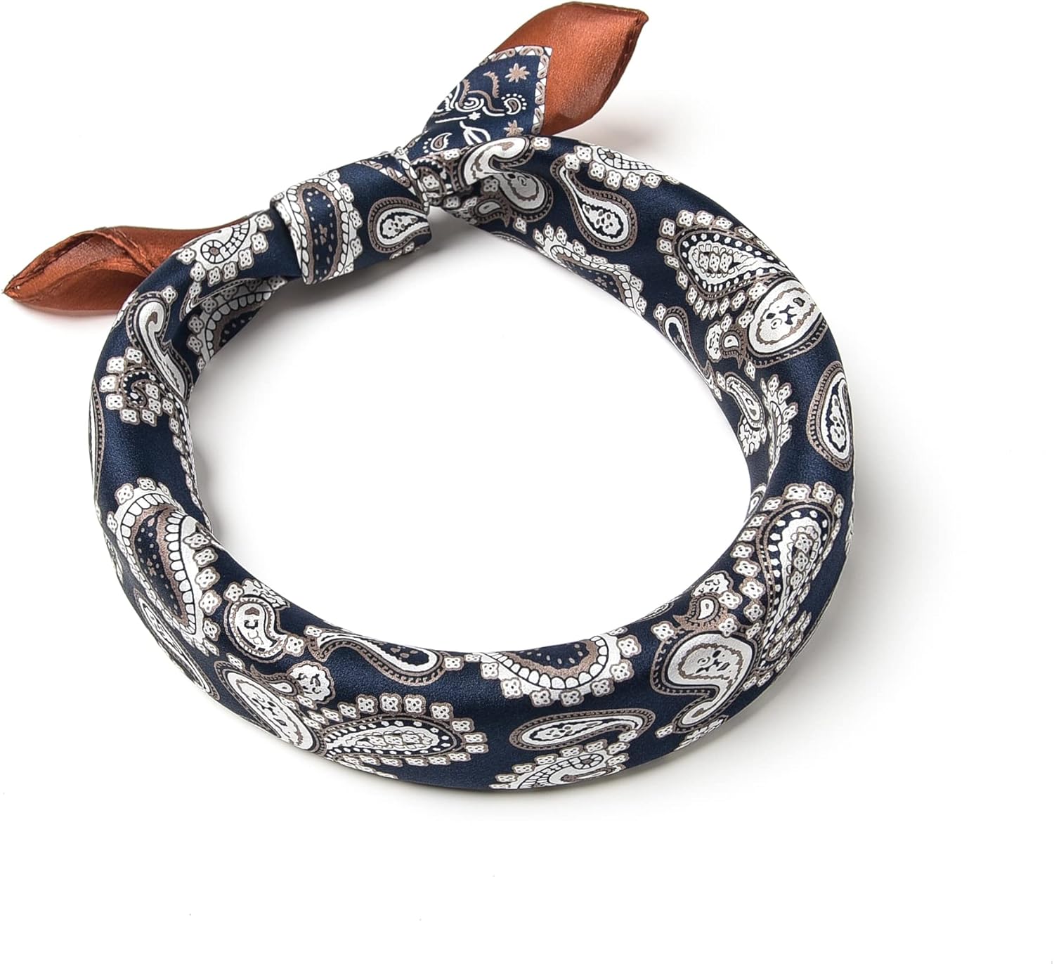 100% Mulberry Silk Scarf 21 "x 21" Square - Neck Scarf - Women Men Small Square Pocket Scarf - With Gift Packed - Image 9