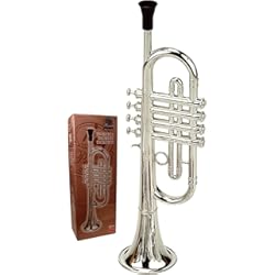 Saxofon Madera Claudio Reig- Instrumentos Musicales para niños Trompeta DE Juguete, Multicolor (72-283)