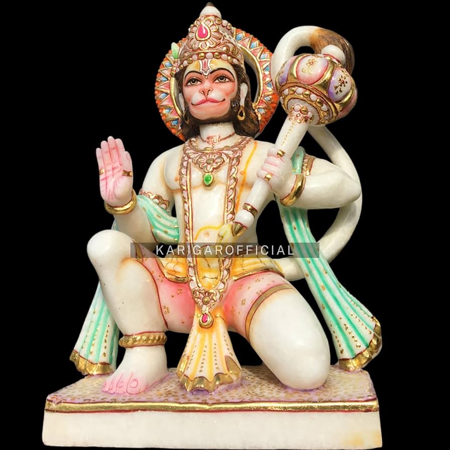 木彫りハヌマーン像 楽天市場】ヒンドゥーの英雄 猿の神 ハヌマーンの木彫りの置物