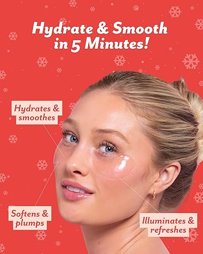 Miniatura 4 de Patchology Parches fríos para debajo de los ojos para ojos hinchados, ojeras y arrugas, parches de gel debajo de los ojos con ácido hialurónico y