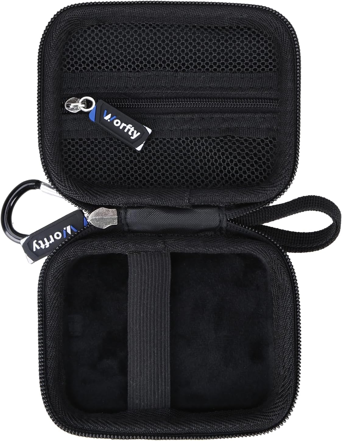 Case for FIIO DISC Portable HiFi Music Player (Model F5381D) - Hard Travel Protective Carrying Storage Bag, Box Only (Black)