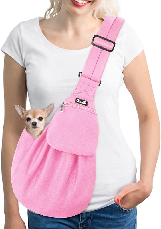 Sling para cães SlowTon com alça acolchoada ajustável PI, tamanho S