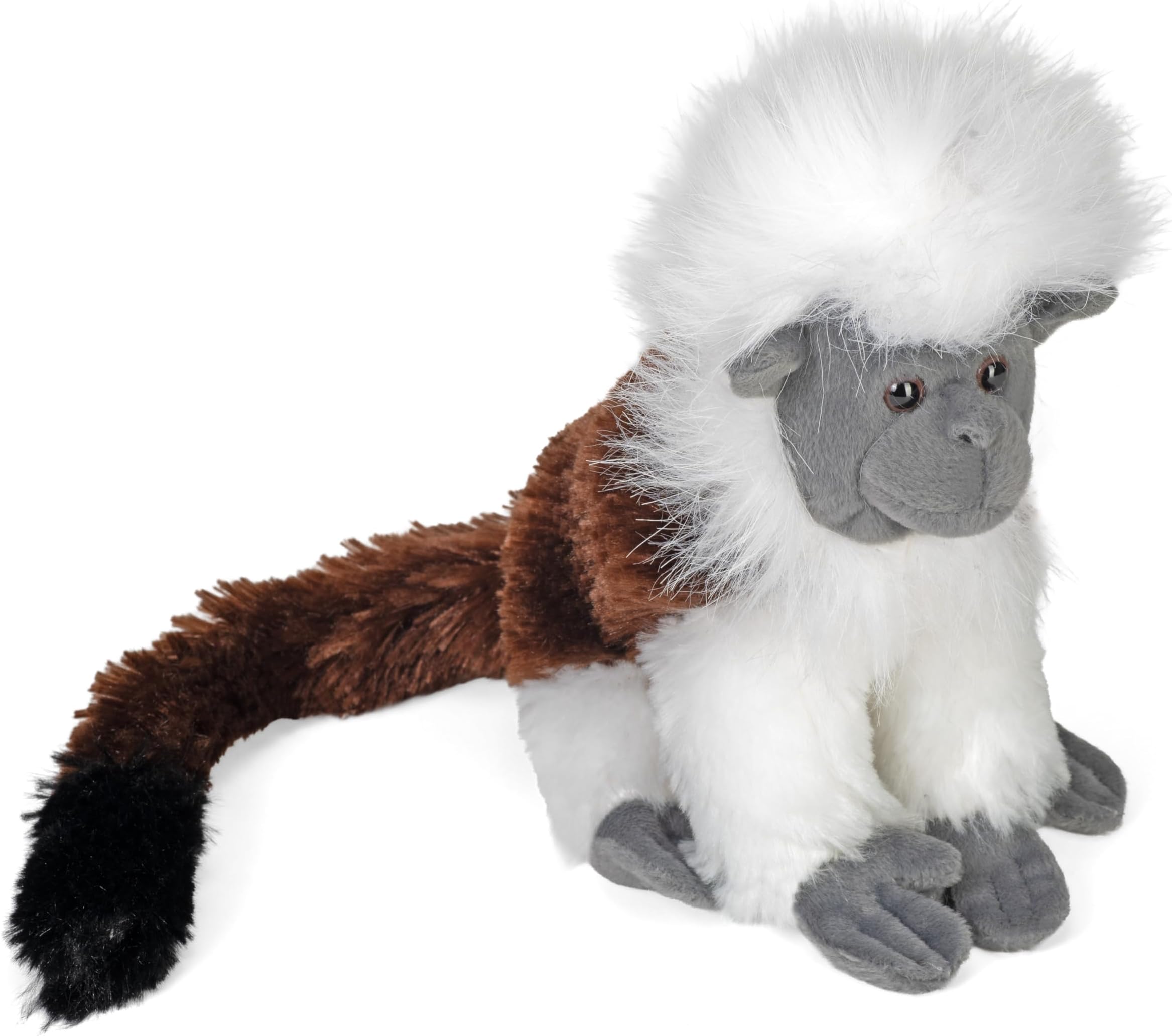 Cotton Top Tamarin Plush, Stuffed Animal, Plush Toy, Gifts for Kids, Cuddlekins, 8 Inches