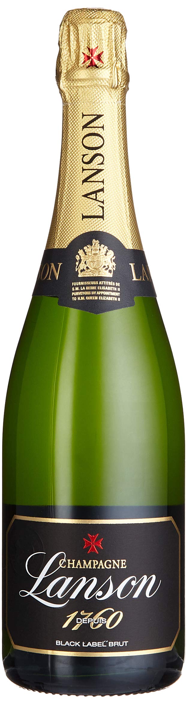 Lanson Black Label in Geschenkdose portable musicbox Champagner (1 x 0.75 l)
