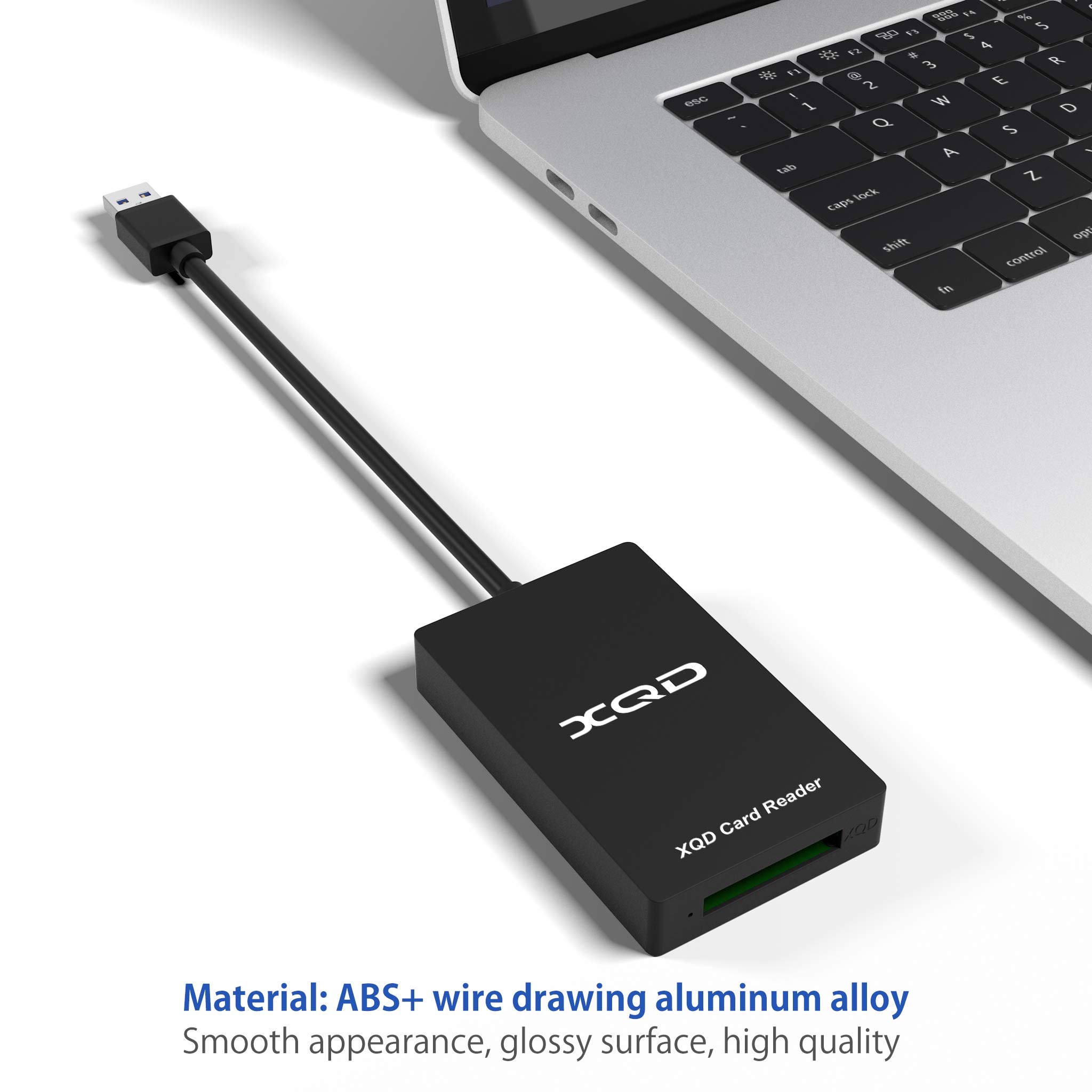 CATECK Schede XQD serie M e G, lettore di schede per dispositivi USB 3.0 5 GB/s, compatibile con Mac OS e Windows