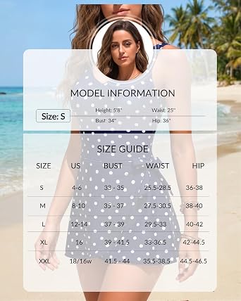 Yonique One Piece Swimdress for Women - Wrap Tie Side Swimsuit with Skirt