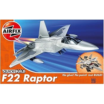Airfix QUICKBUILD Model Aircraft Kits F22 Raptor Building Set