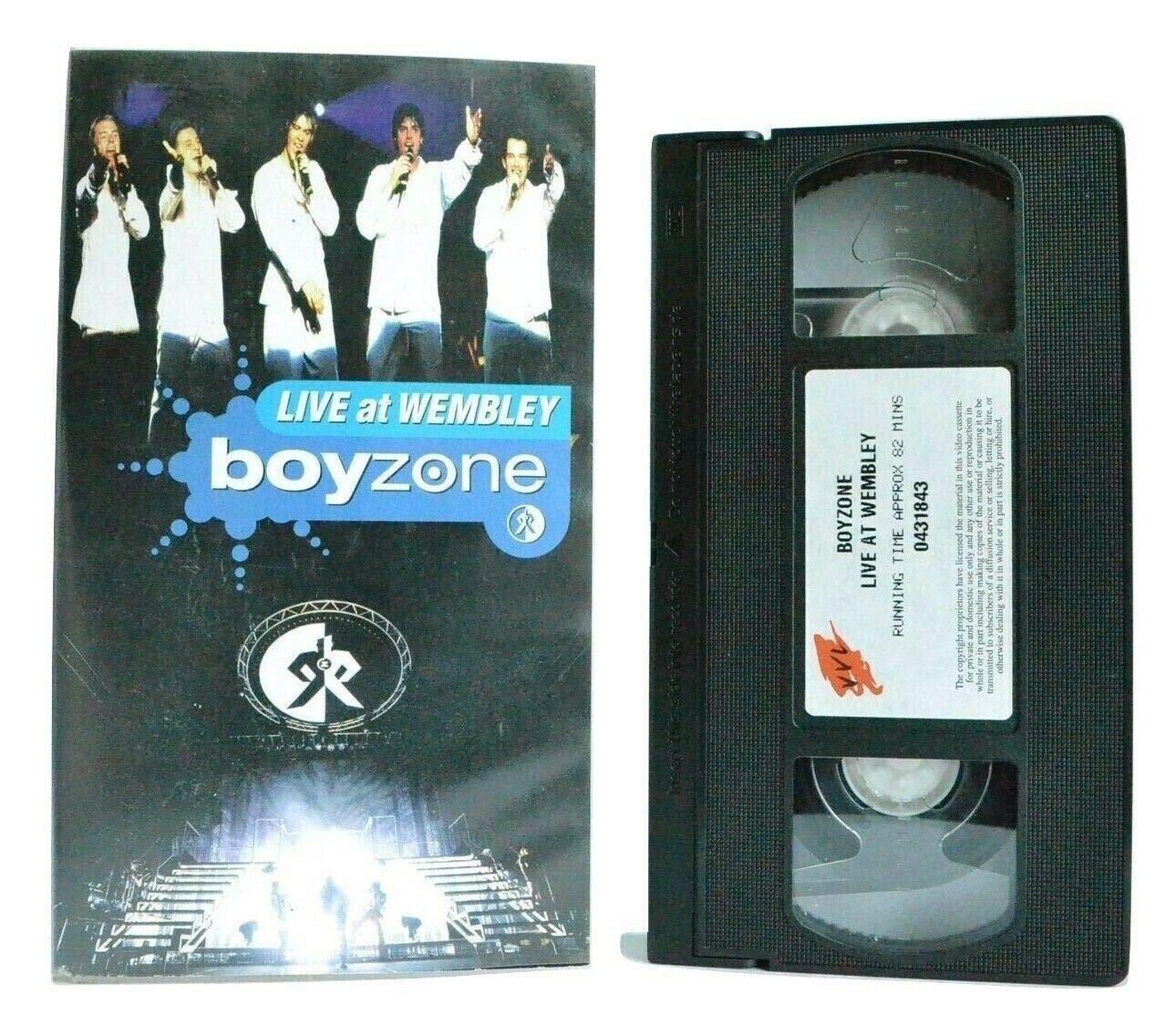 Live at Wembley VHS cassette vidéo du concert mythique