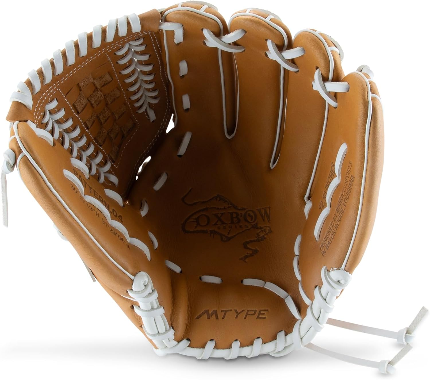 MARUCCI Oxbow Fastpitch Glove 47K5FP, 12.50", Basket T, Left Hand Throw