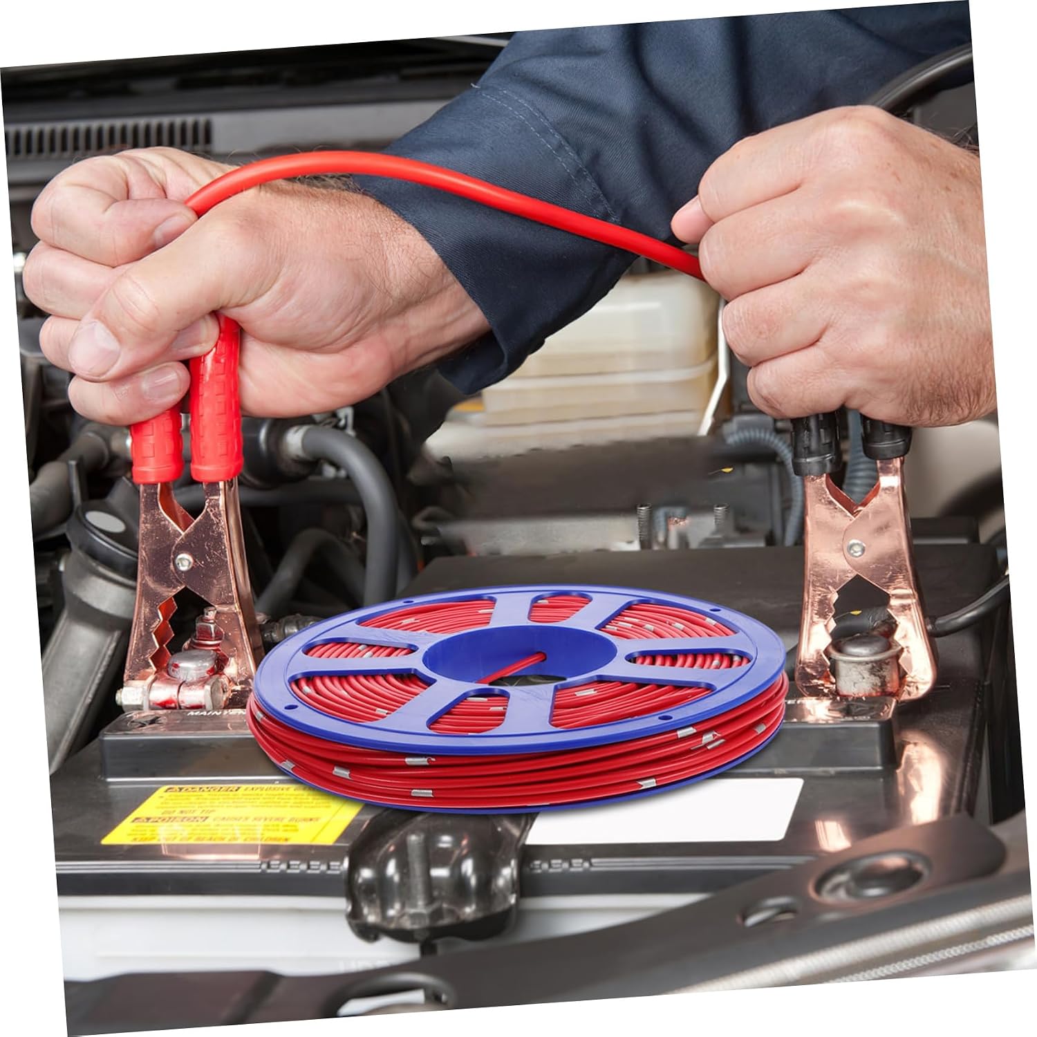 Mikinona 1roll Automotive Copper Wire for Trucks Insulated Car Wiring Copper Core Easy Installation Flexible Use Electrical Systems