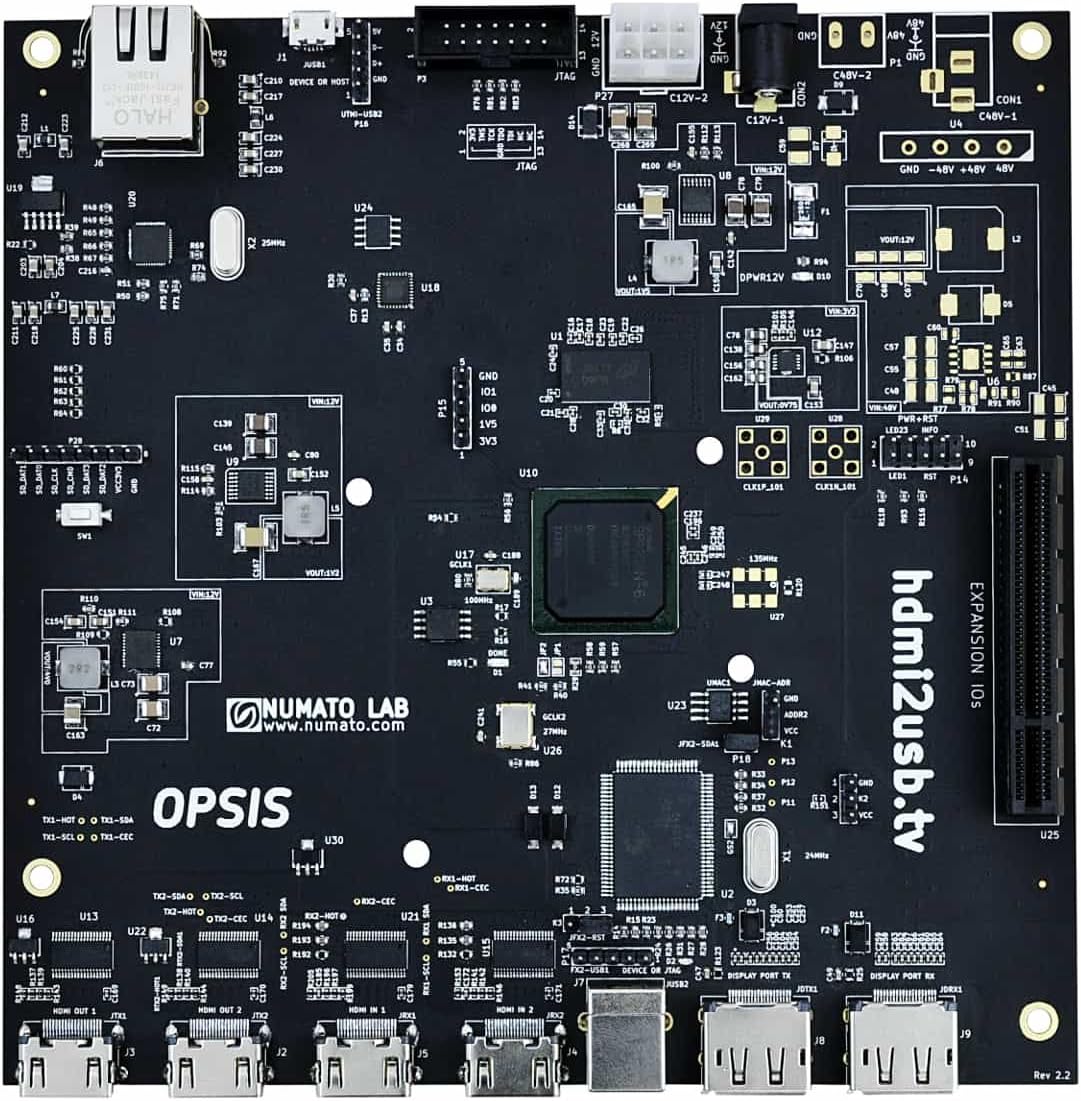 NUMATO LAB Opsis: FPGA-Based Open Video Platform