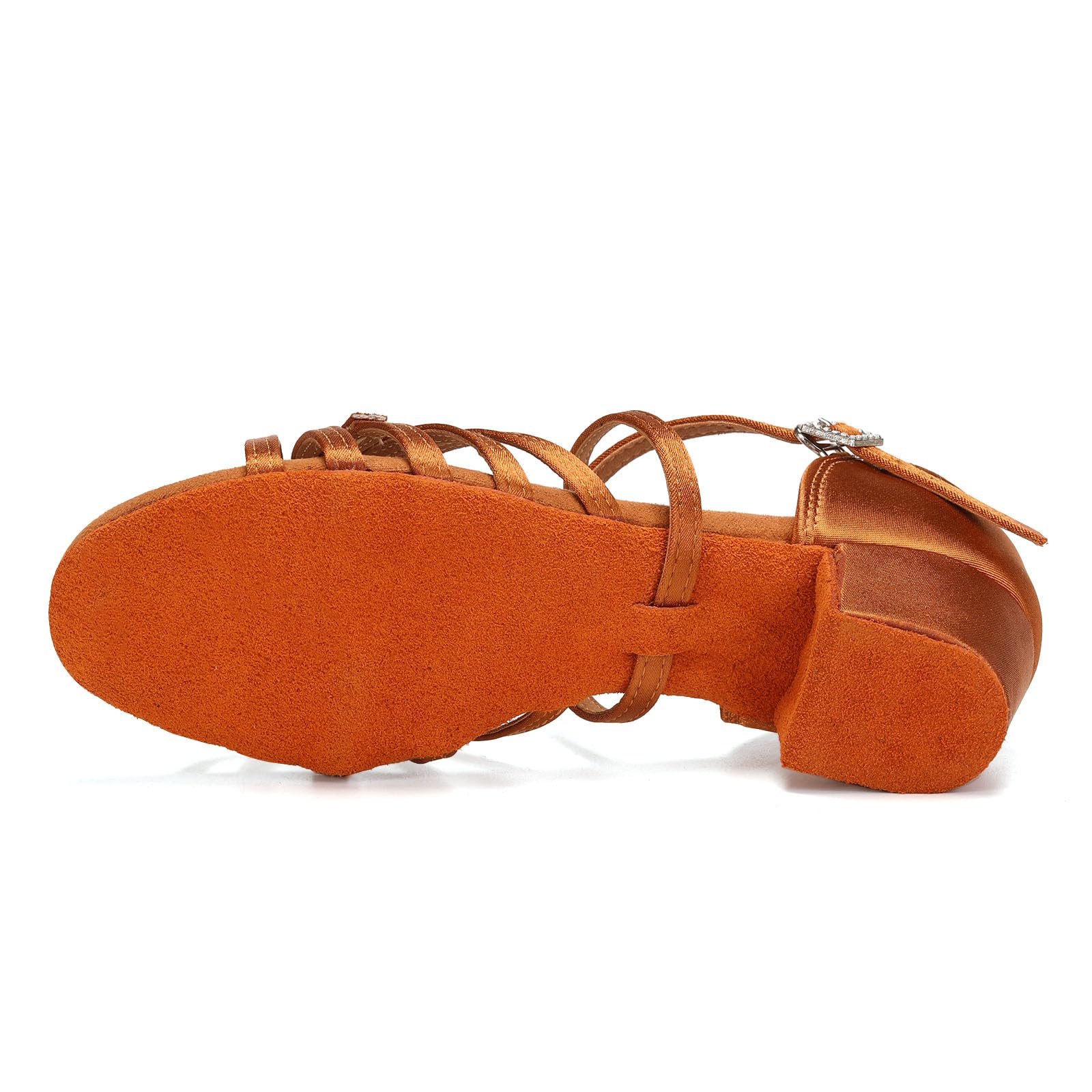 Bambina Scarpe da Ballo Latino Americano con Tacco Basso 3cm Scarpe da Ballo da Salsa
