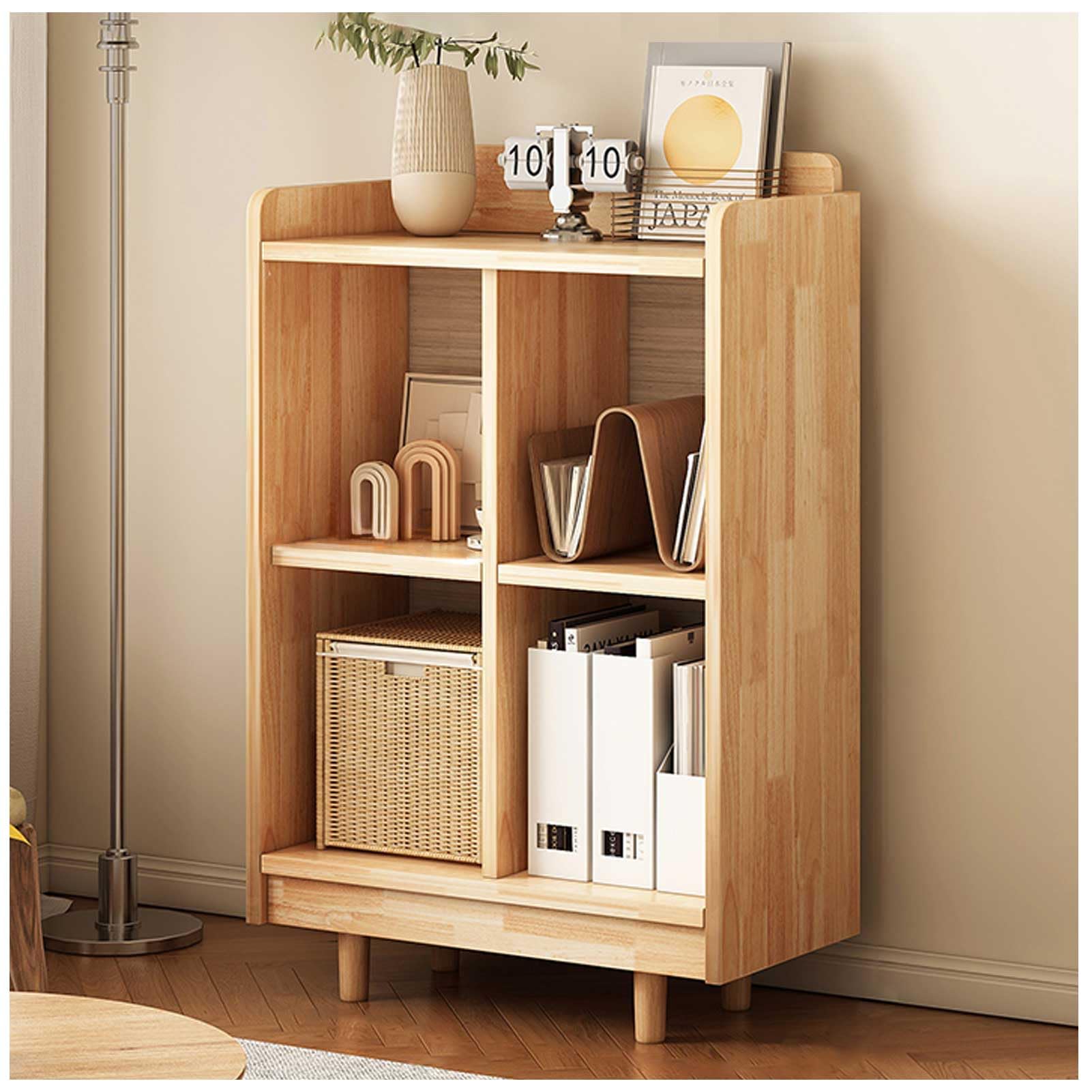 Amazon｜7キューブフロアスタンディングディスプレイキャビネット