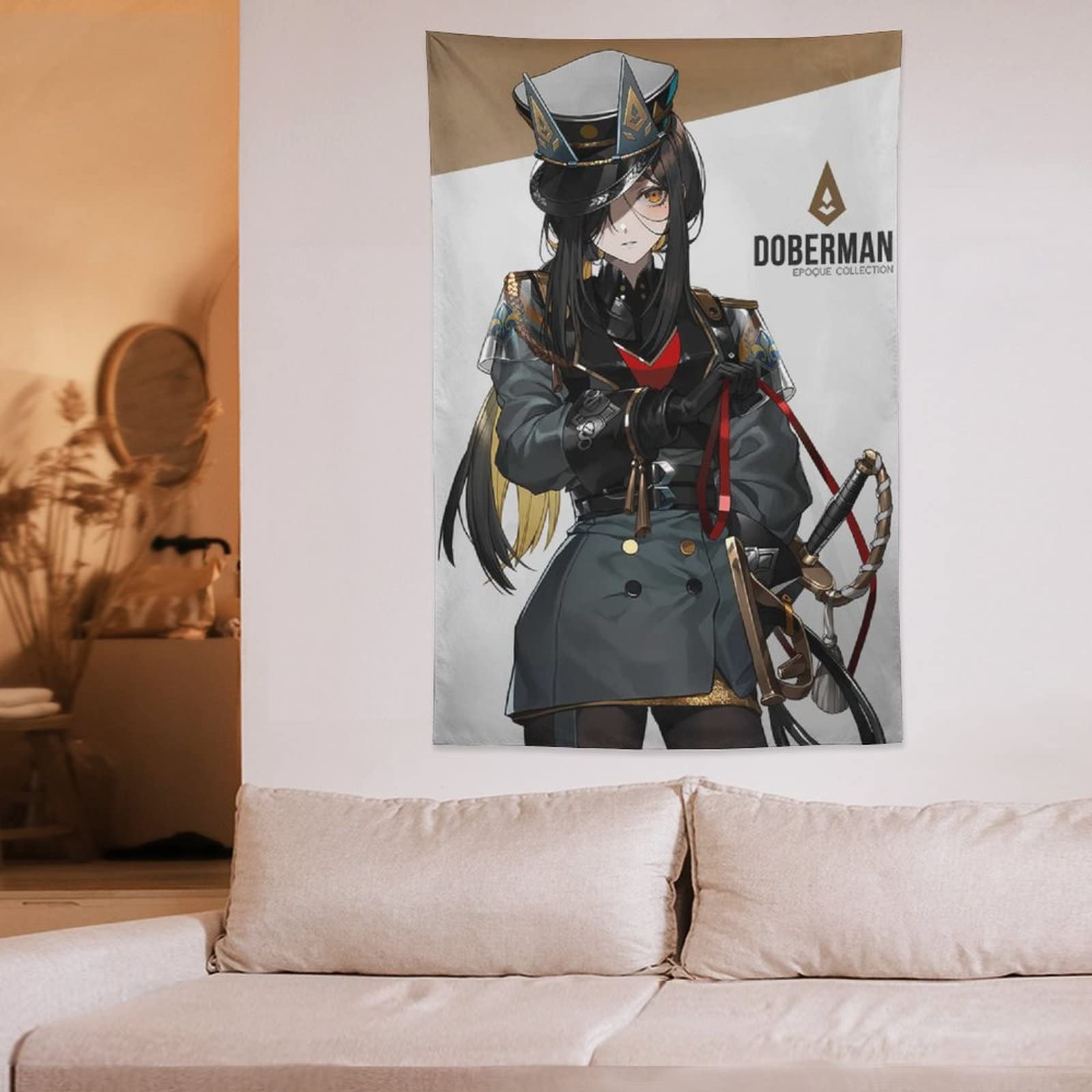 Amazon.co.jp: タペストリー ドーベルマン アークナイツ ポスター 大判