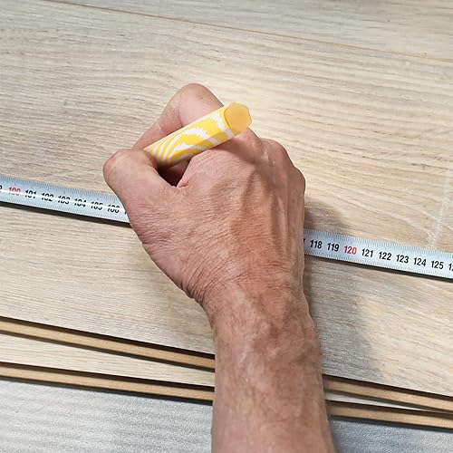 Miniatura 6 de Paquete de 24 crayones de marcado de madera, cera, marcadores de neumáticos, para marcar en tela, madera, metal, madera, cartón, cerámica, vidrio,