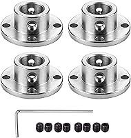 Vista 4 de Conector de acoplamiento de brida de 3 mm, accesorio acoplador de modelo de guía rígida, accesorios de eje para motores de modelo RC, bricolaje, 4