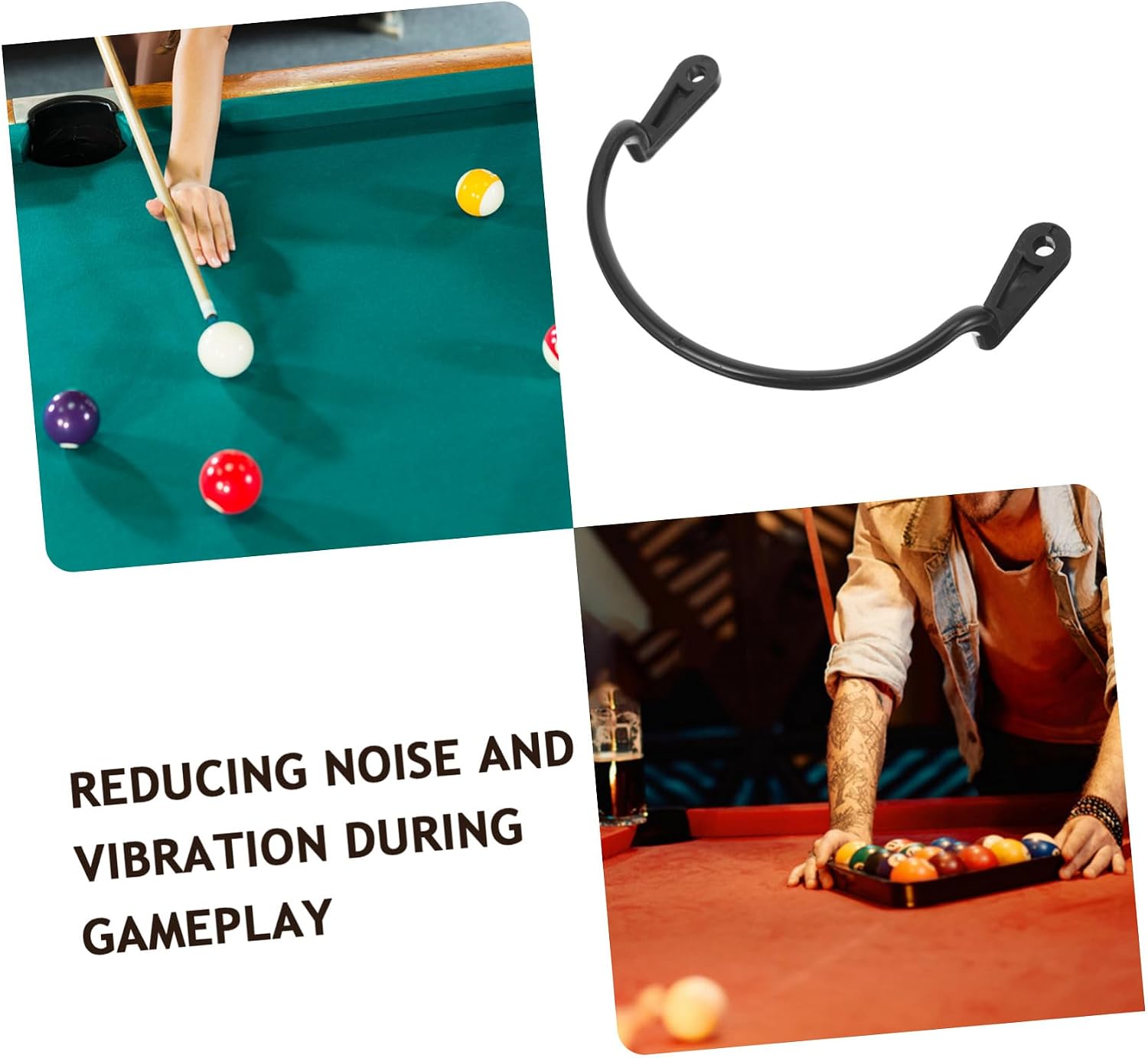 6Pcs Pool Table Pocket Holders Plastic Net Pocket Hangers Billiard Accessories for Noise Reduction and Table Protection Lightweight and Portable Replacement Parts