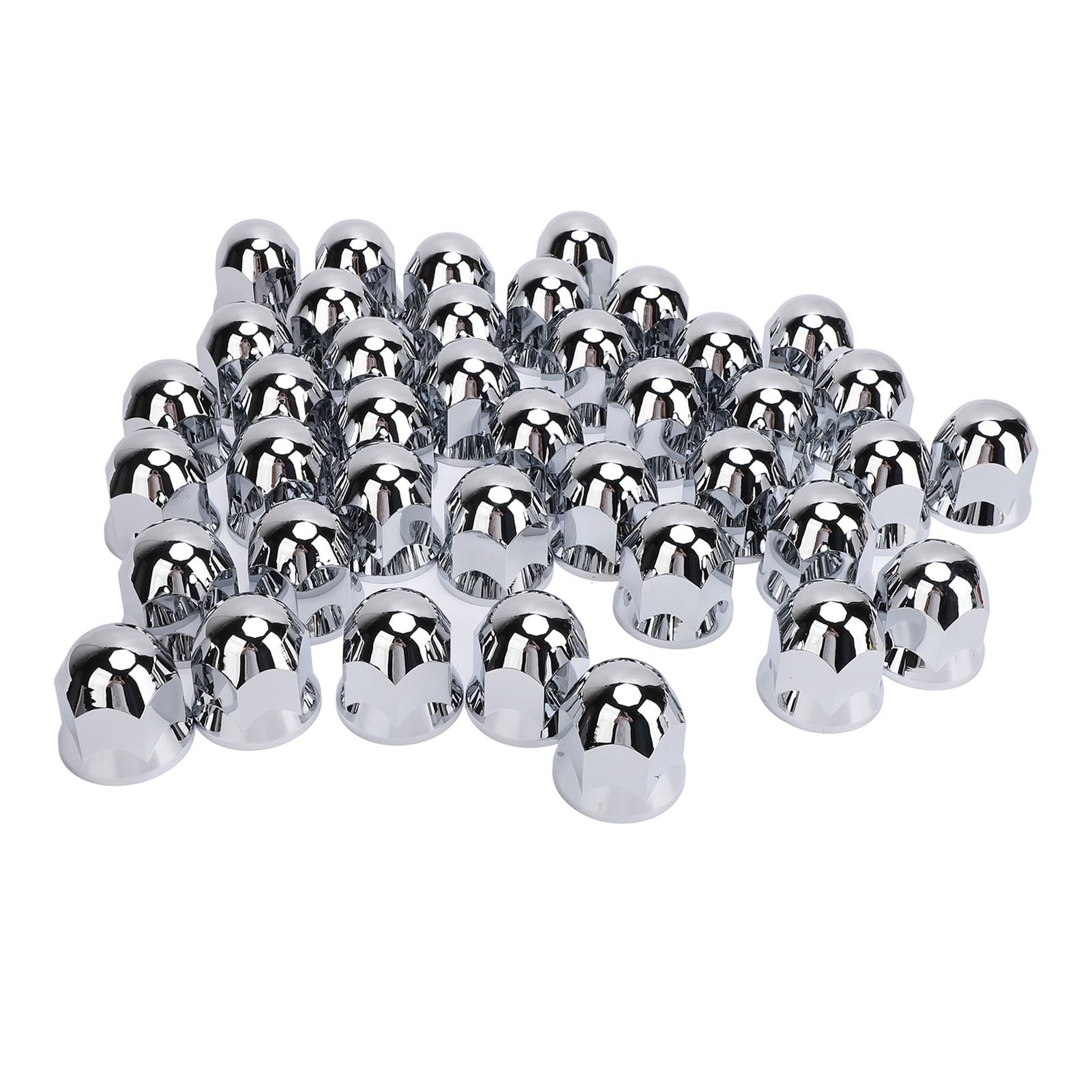 Generic Bezpieczne Osłony Nakrętek Kołnierzowych 33 Mm Stylowa i Trwała Konstrukcja do Pojazdów Ciężarowych 40 Szt (40szt)
