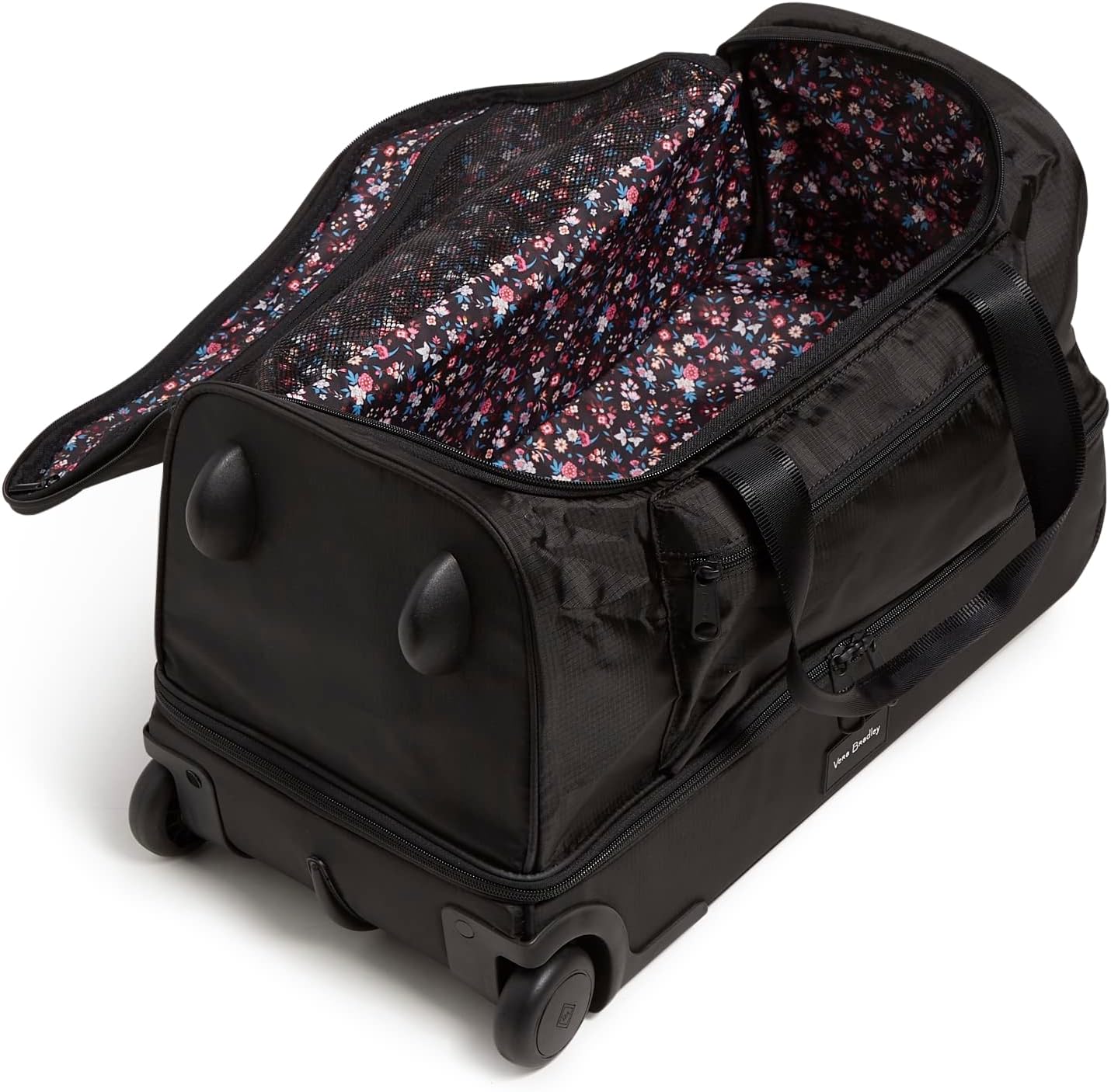 Recycled Ripstop Foldable Rolling Duffel Bag