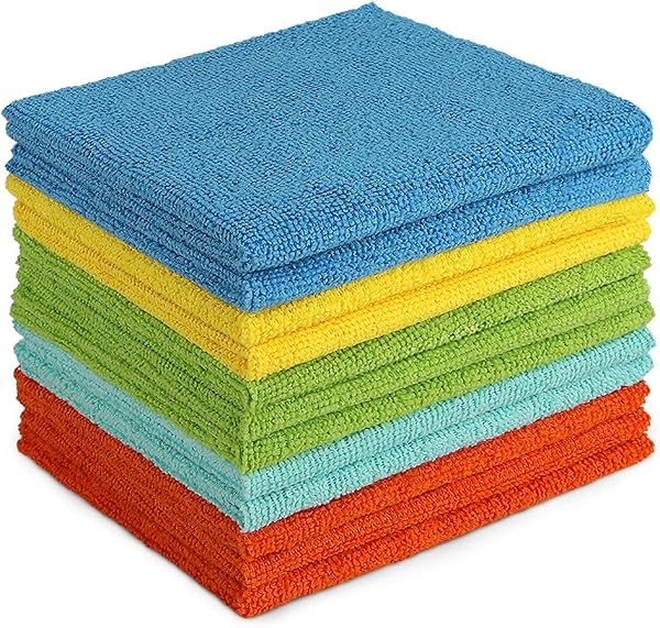 AIDEA Microfibre Cleaning Cloth, Microfibre Cleaning Cloth 12 Units 30 x 30 cm - 1