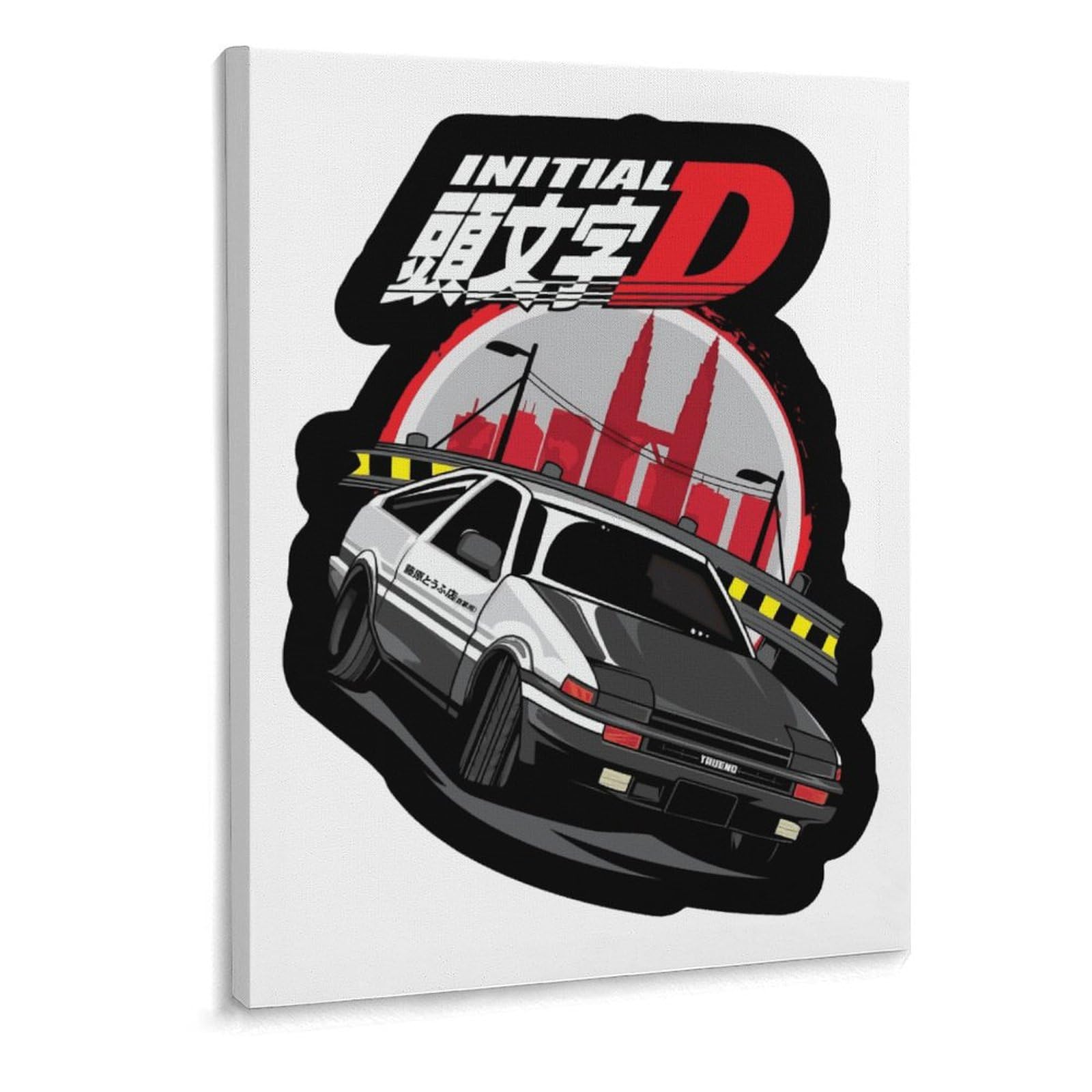 Amazon.co.jp: アートパネル 頭文字d イニシャル D Ae86 装飾画 