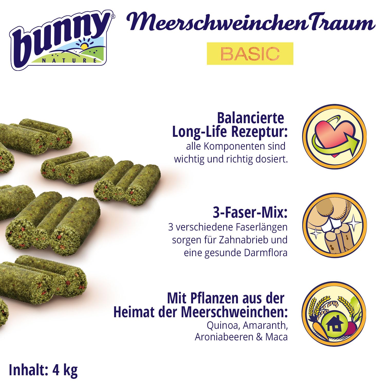 Bunny MeerschweinchenTraum Basic 4 kg