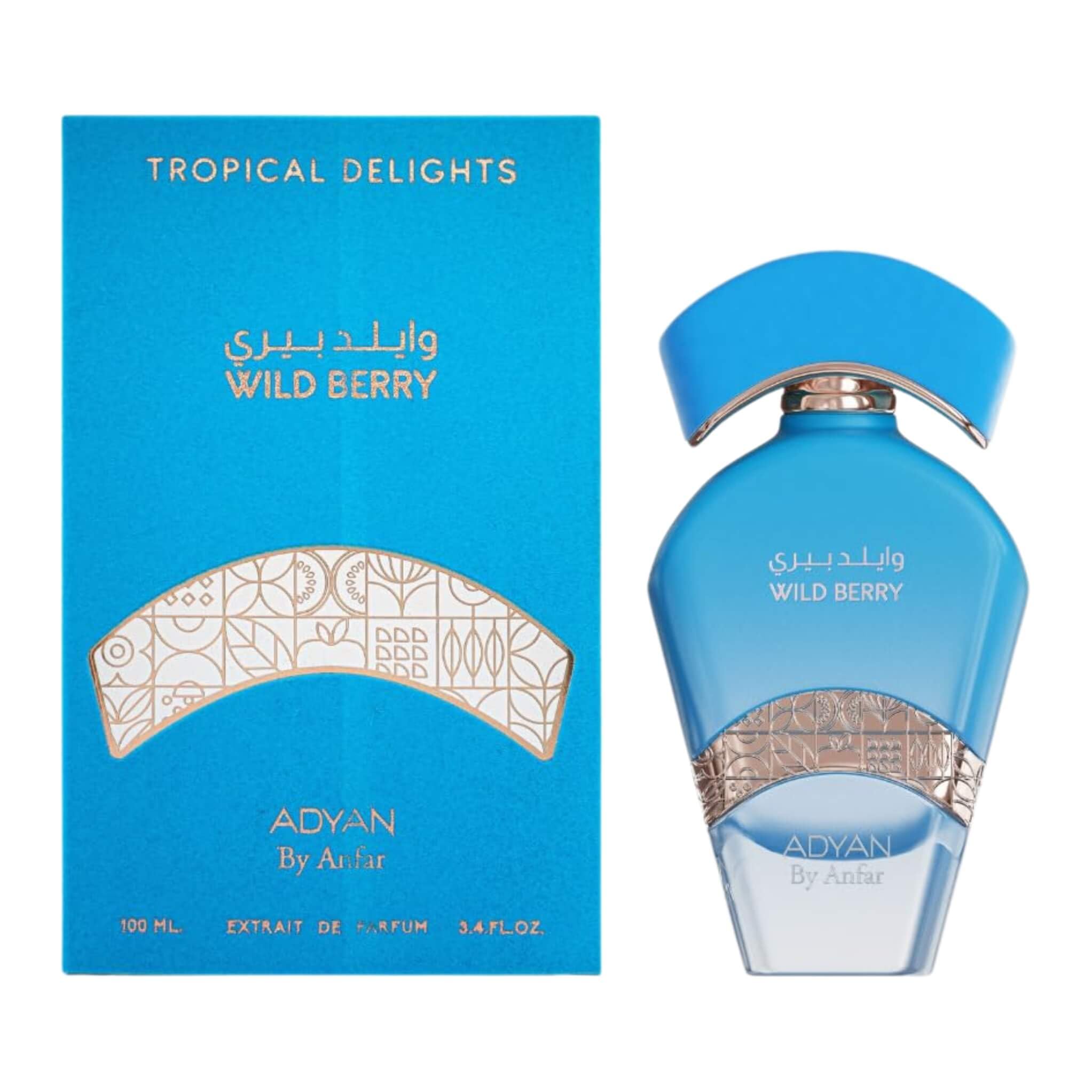 Adyan Wild Berry Extrait Parfum - Tropical Delights Collection Unisex Perfume | 100ml