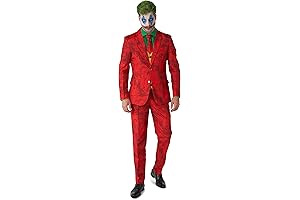 Red Joker Suit: The Epitome of Halloween Merriment