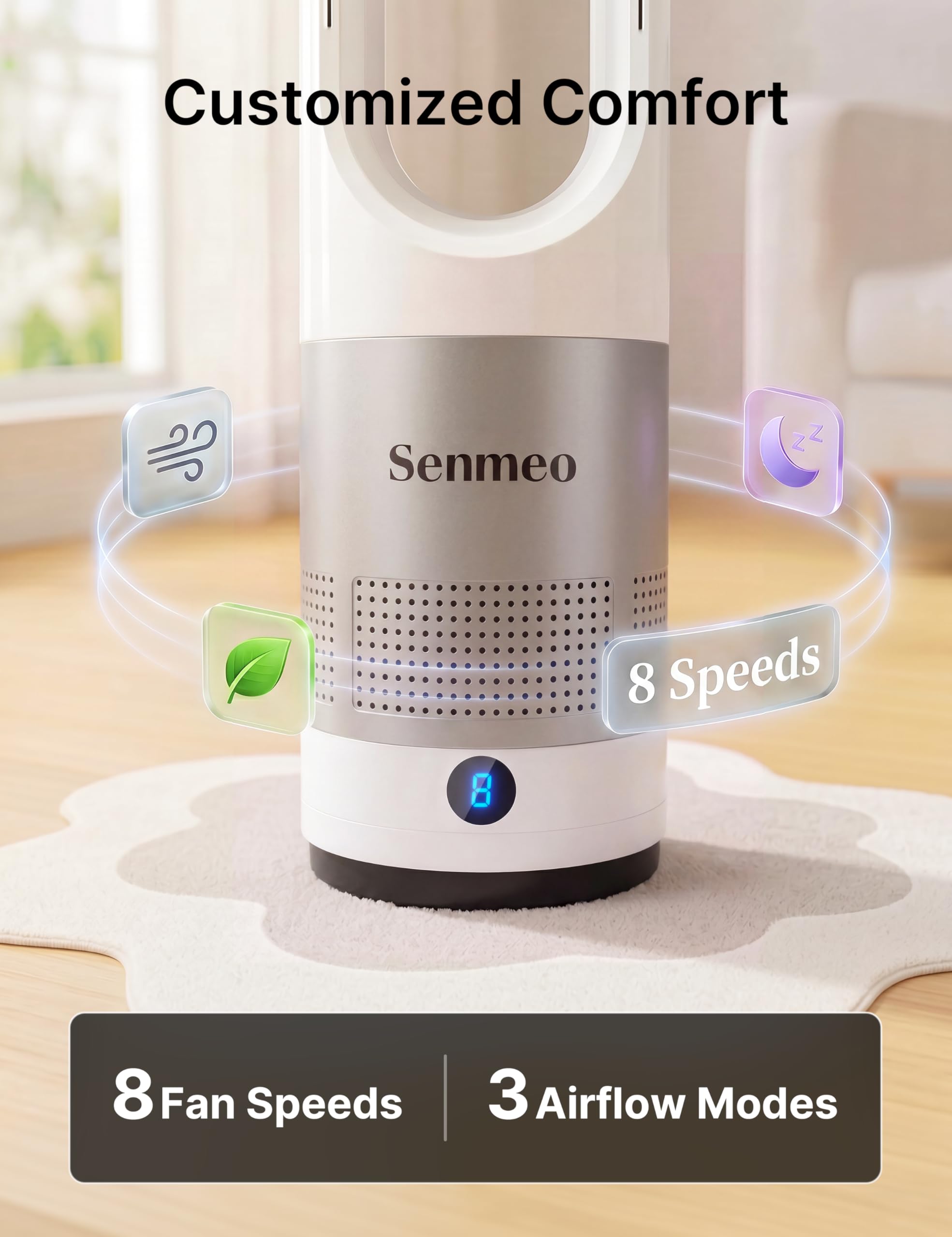 Amazon | 携帯扇風機 | Senmeo | 携帯扇風機