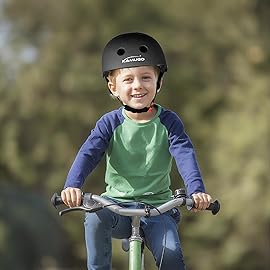 KAMUGO Toddler Bike Helmet, Kids Helmet for Girls Boys Ages 2-8 Years,Toddler Adjustable Helmet Suitable for Bicycle Skating Scooter Multi-Sports