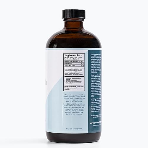 Miniatura 2 de Flourish Original Living - Suplemento probiótico (vidrio)  Salud intestinal  Salud digestiva  Sin OMG  Vegano  Sin alérgenos  Probióticos para