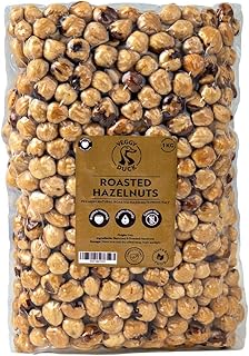 Veggy Duck - Italian Natural Roasted Hazelnuts (1Kg) - Premium Quality | Unsalted | GMO Free