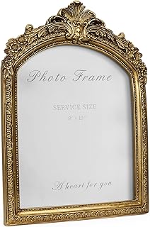 Cuspin 8x10 Picture Frame Vintage Gold Frames, Antique Gold Ornate Resin...