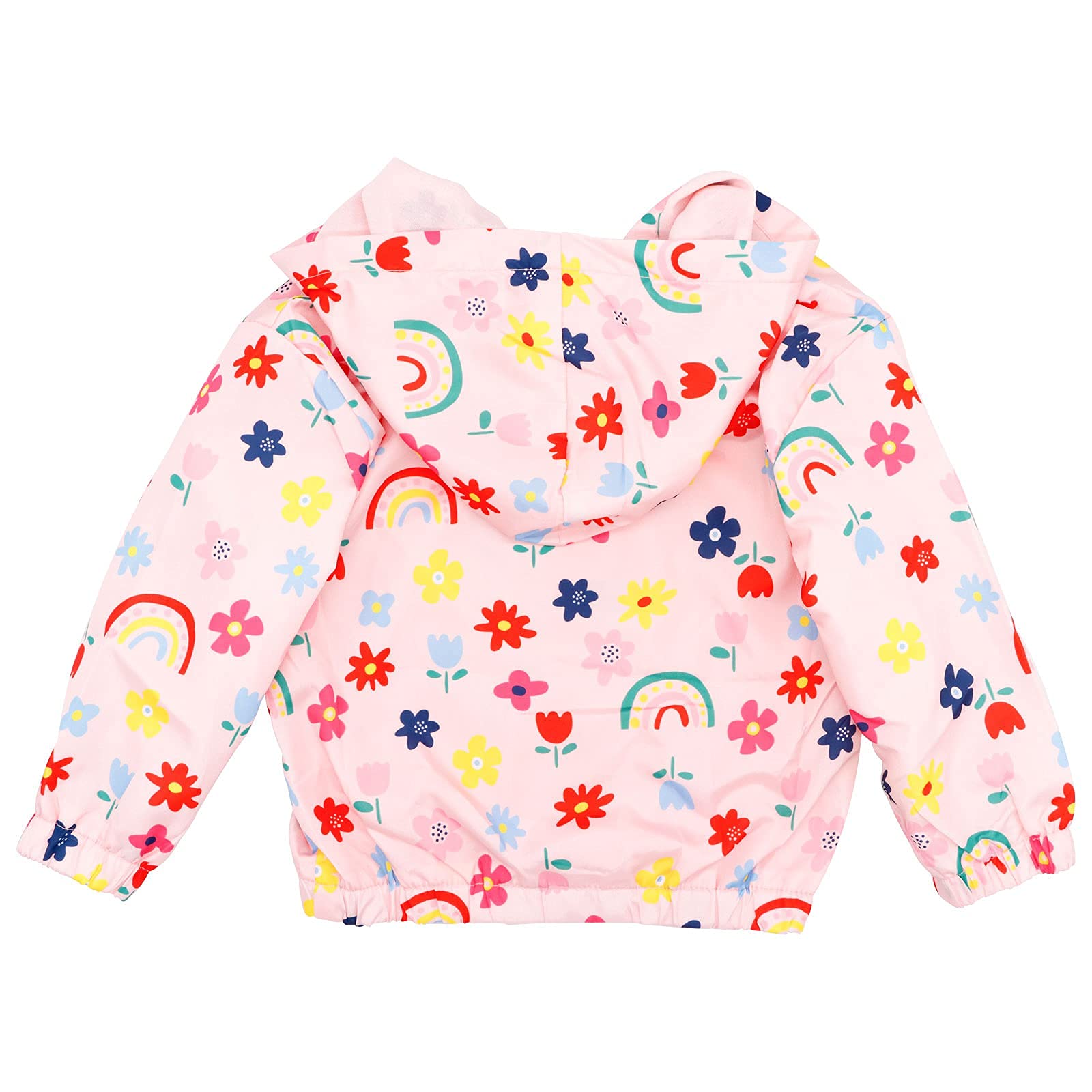 Jacke für Kinder Mädchen mit Kapuzen Sweatjacke Mantel Kapuzenjacke Gefütterte Winddicht Windjacke Sommer Frühling Herbst Licht Übergangsjacke Wanderjacke Outwear Jacken 1-7 Jahre