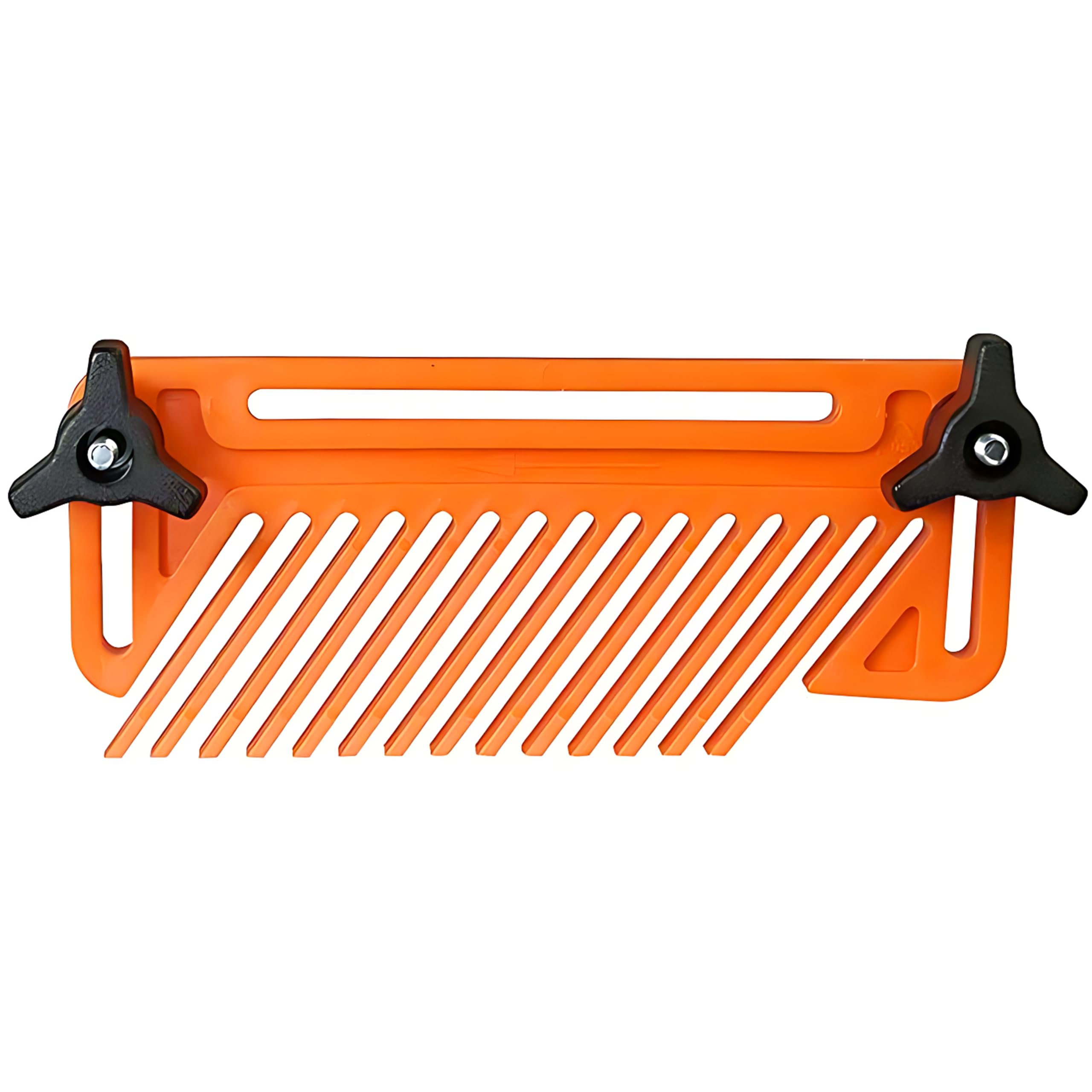 Xcalibur Tooling Orange Finger Safety Featherboard Anti Kickback Feather Board For Table Saw Fence, Bandsaw Table, Router Fence Woodworking Tools Accessories To Reduce Kickback & Increase Safety (1 Pc)